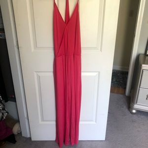 New Red light stretchy jumpsuit